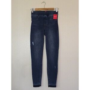 Spanx Skinny Jeans Womens Size XS Medium Wash Denim NWT $128